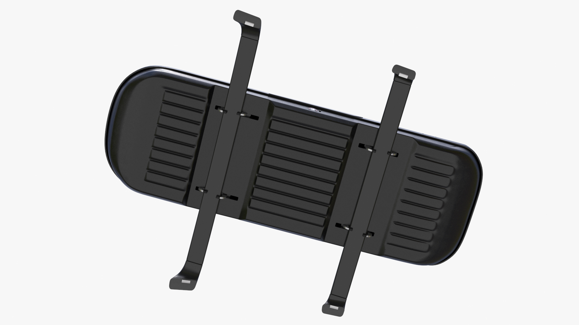3D Tesla with Thule Car Roofbox on Roof Rack