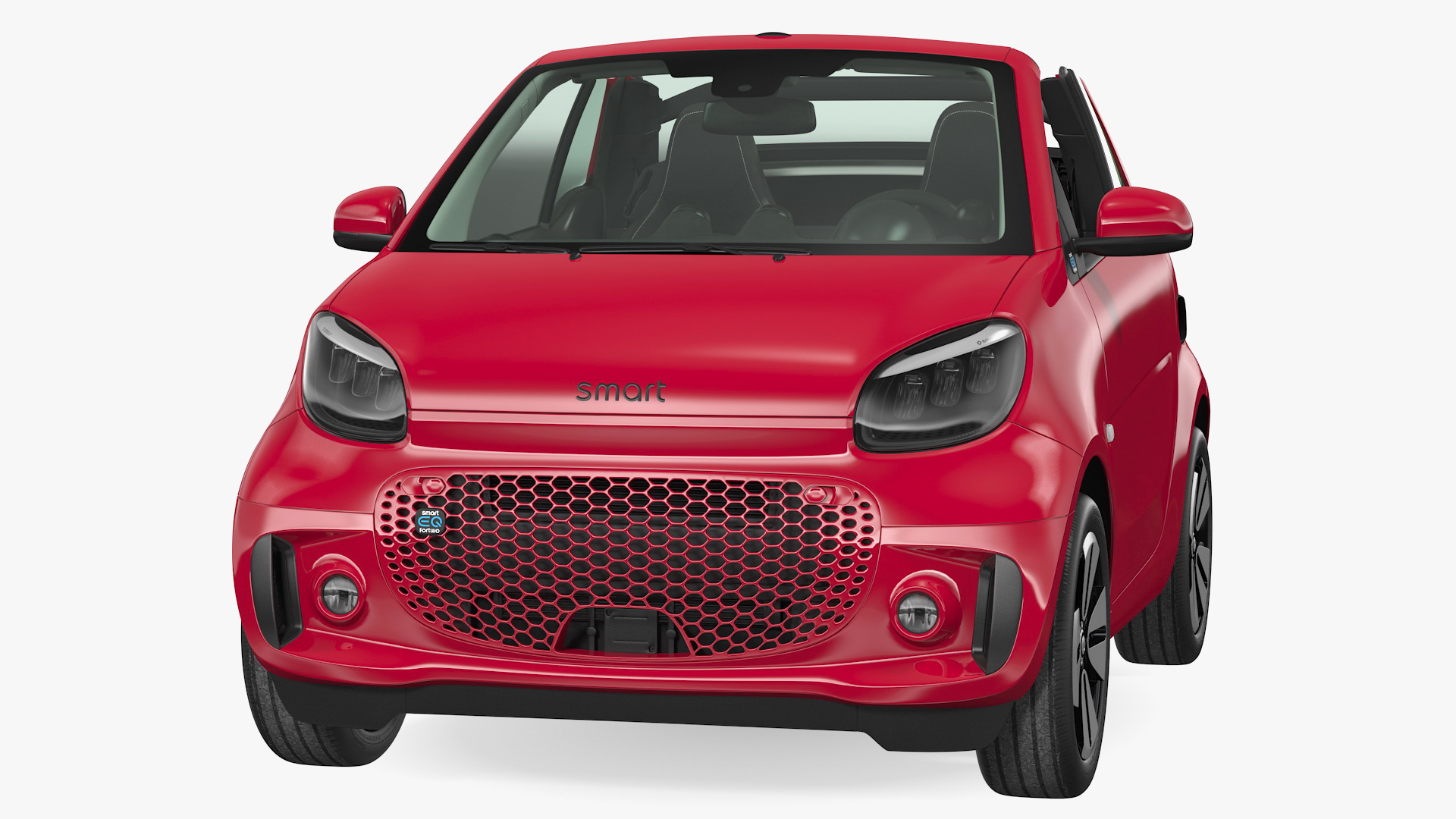 Smart EQ Cabrio Rigged 3D