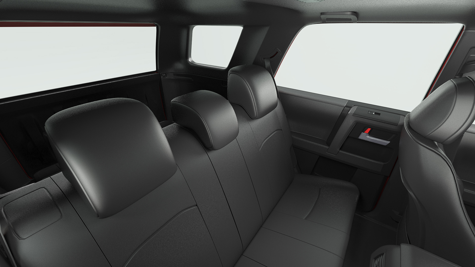 SUV 4x4 with Roof Rack 3D