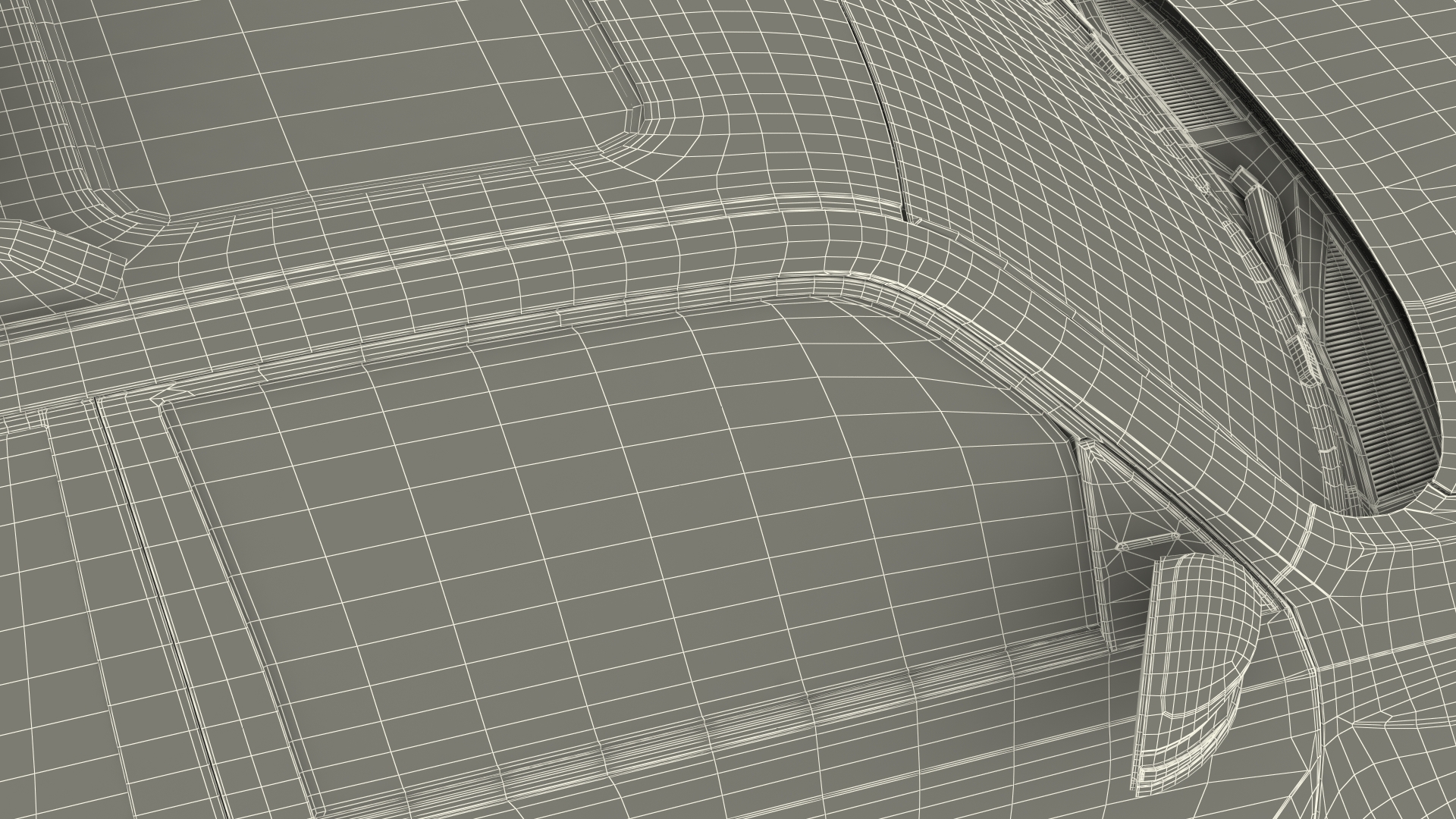 SUV 4x4 with Roof Rack 3D