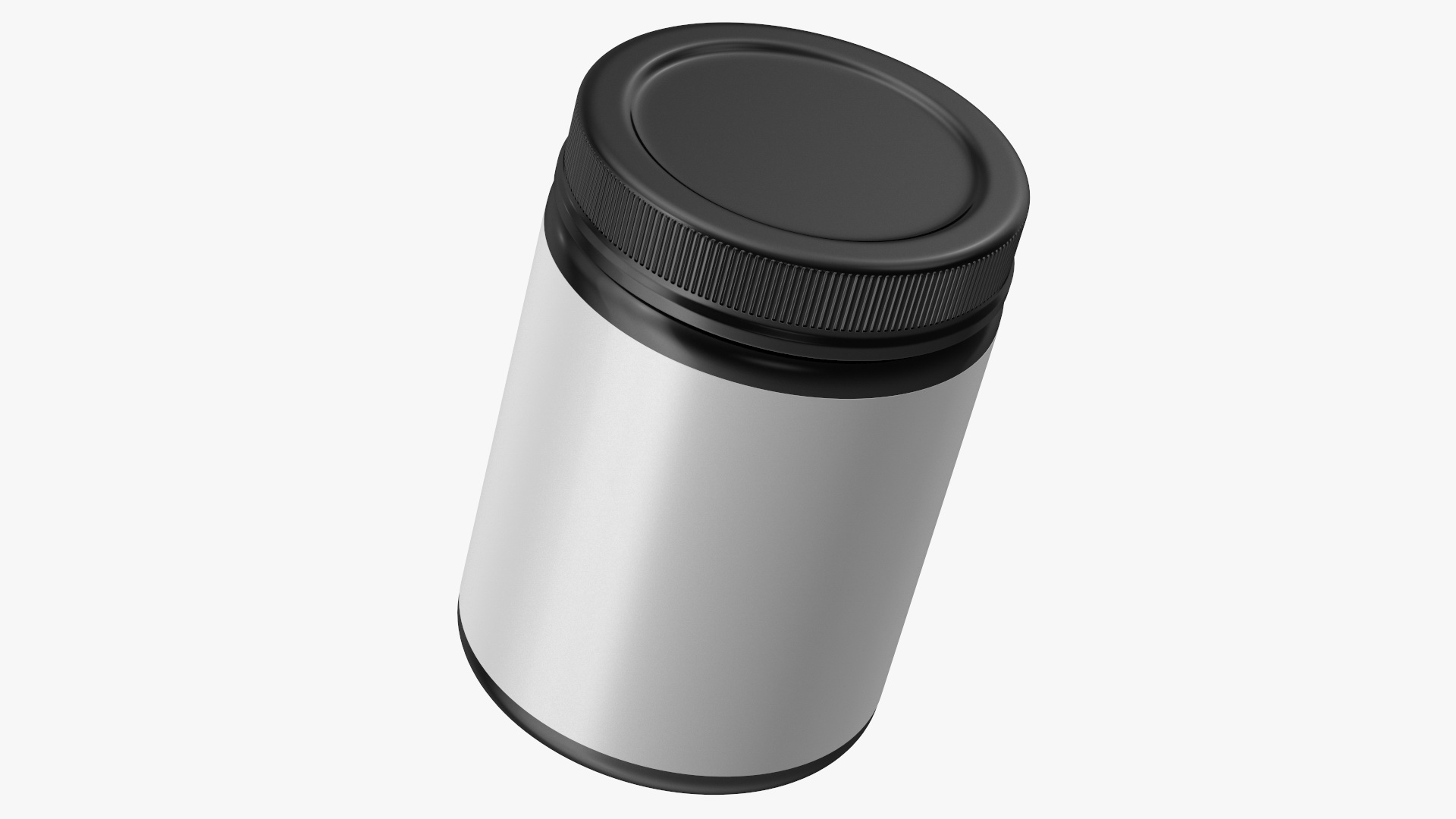 3D Collagen 200 Grams Jar Blank model