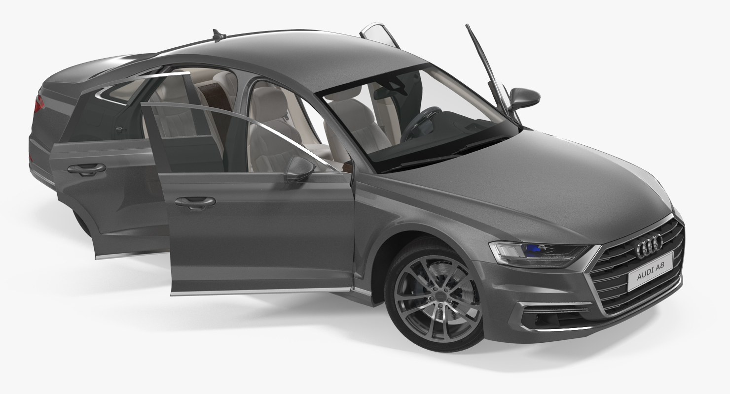 Audi A8 2018 3D