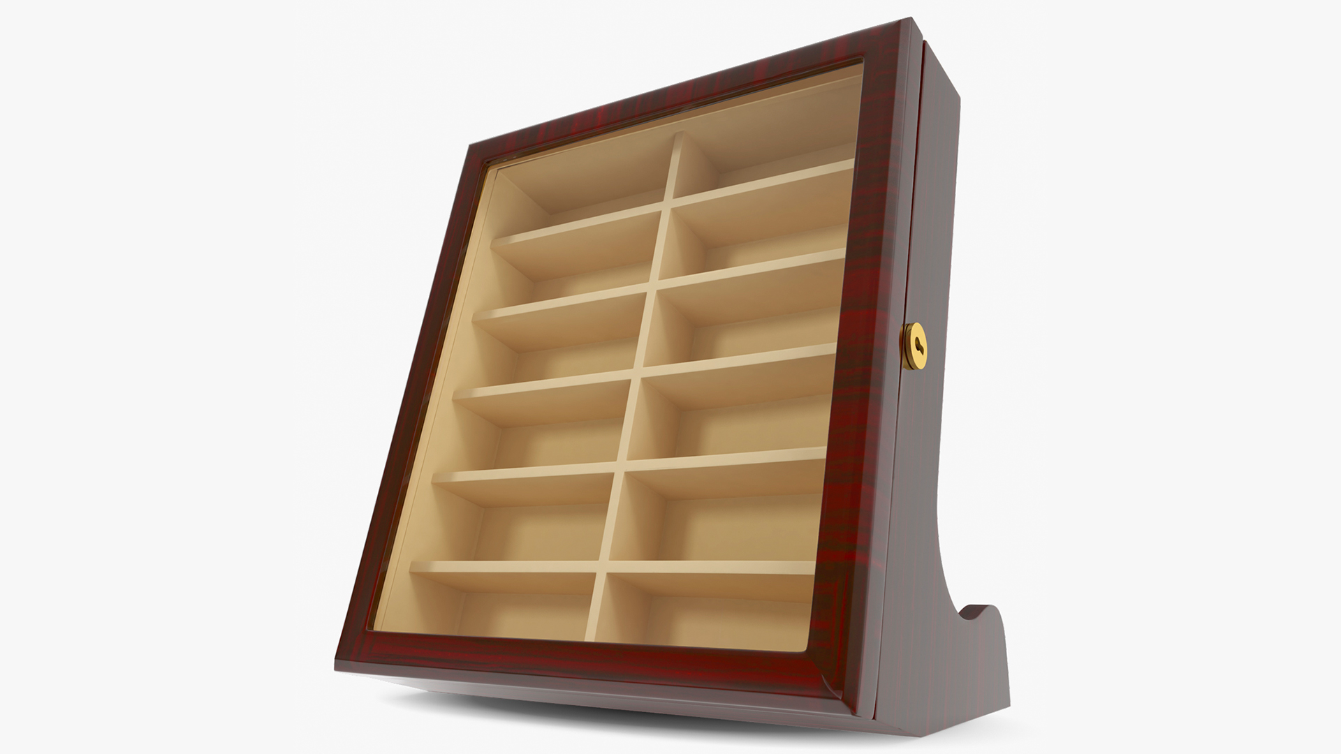 Ebony Glasses Display Stand 3D