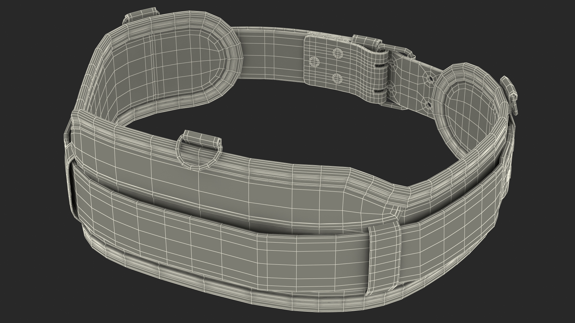 Heavy Duty Padded Tool Belt 3D