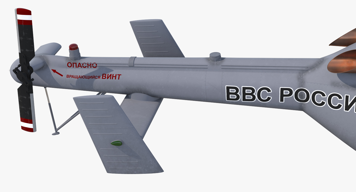 3D model Kazan Ansat Russian Light Military Helicopter