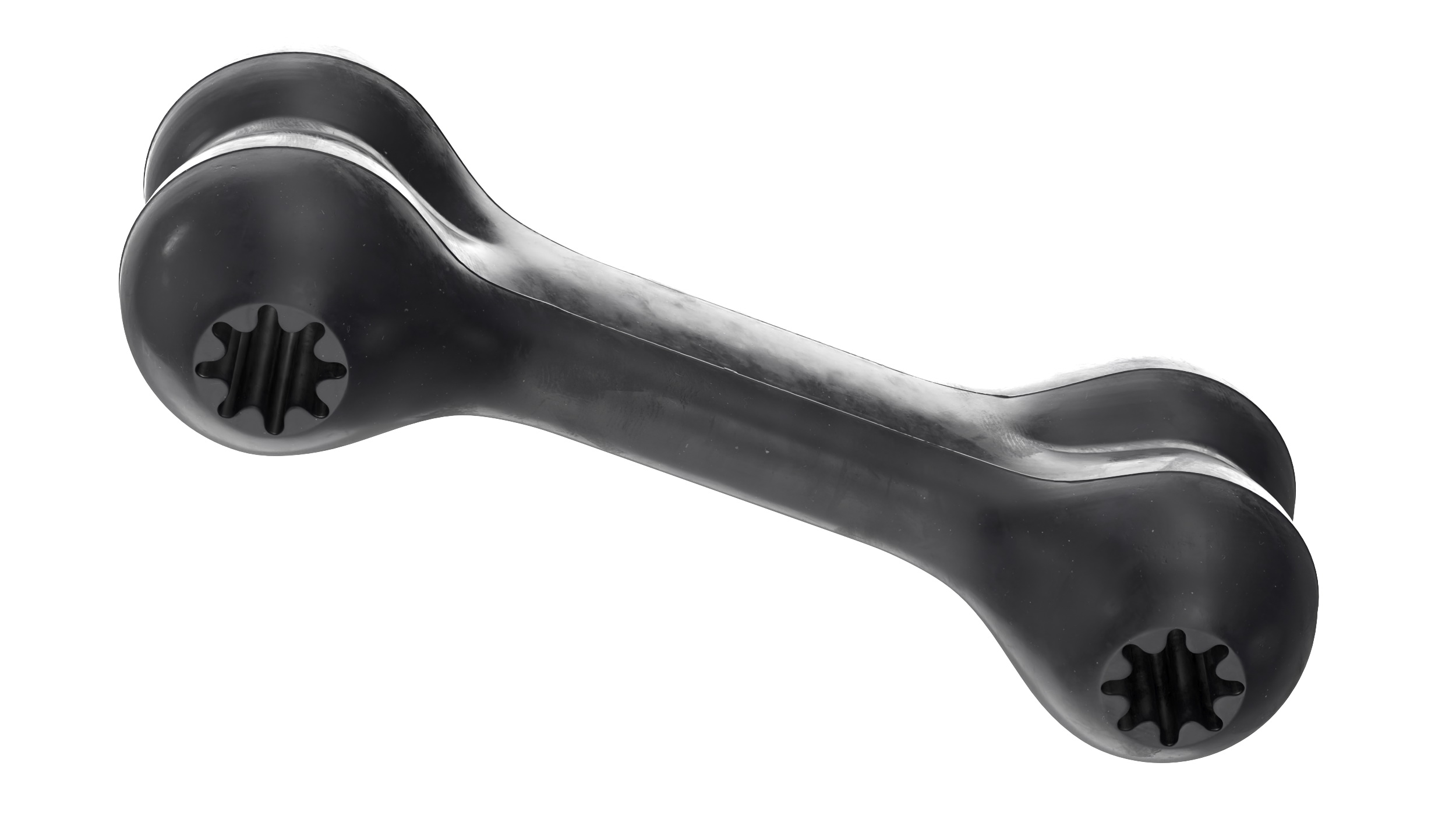 3D Bone Dog Toy Black model
