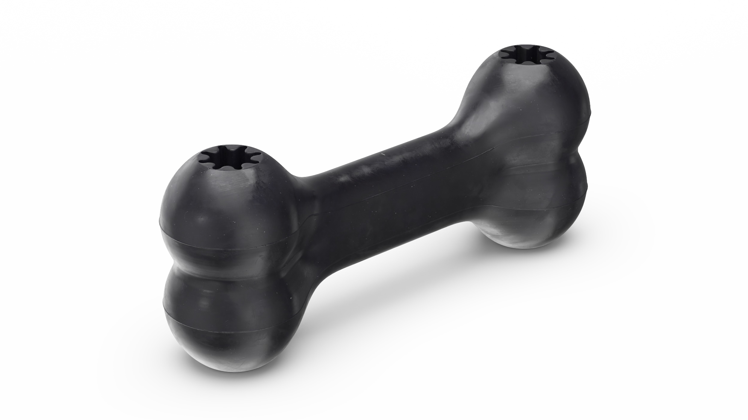 3D Bone Dog Toy Black model