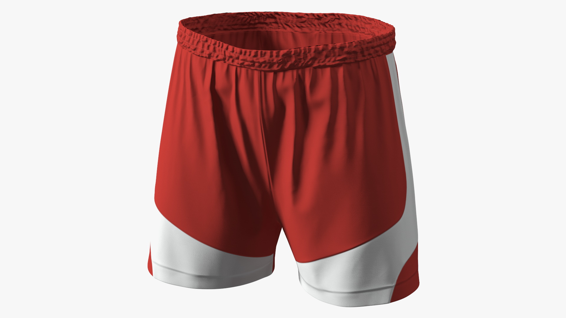 3D Athletic Running Shorts model
