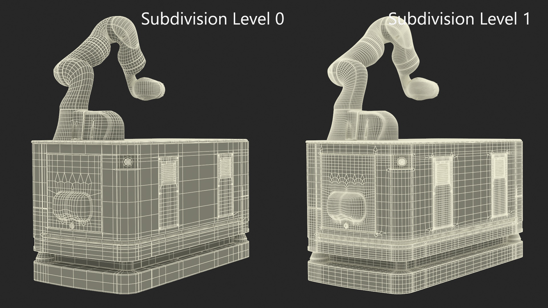 Mobile Robot Hand 3D