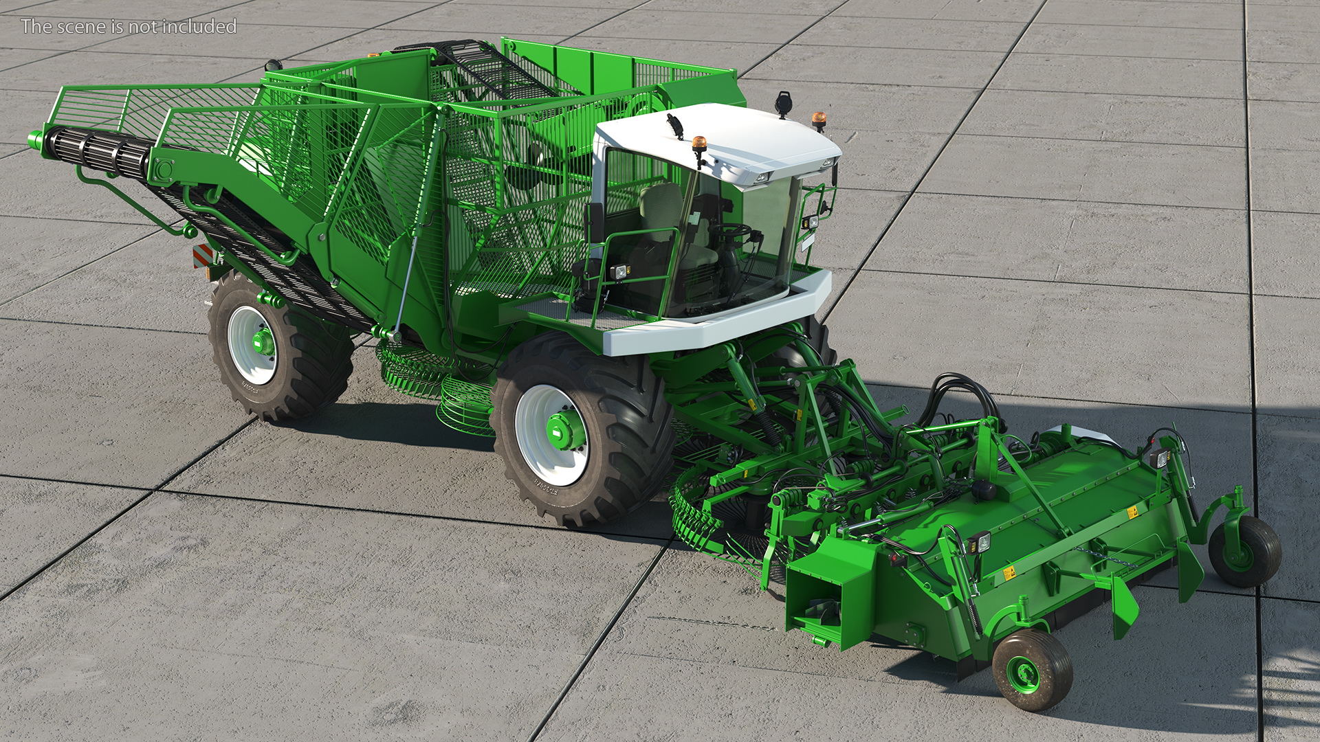3D model Self Propelled Sugar Beet Harvester