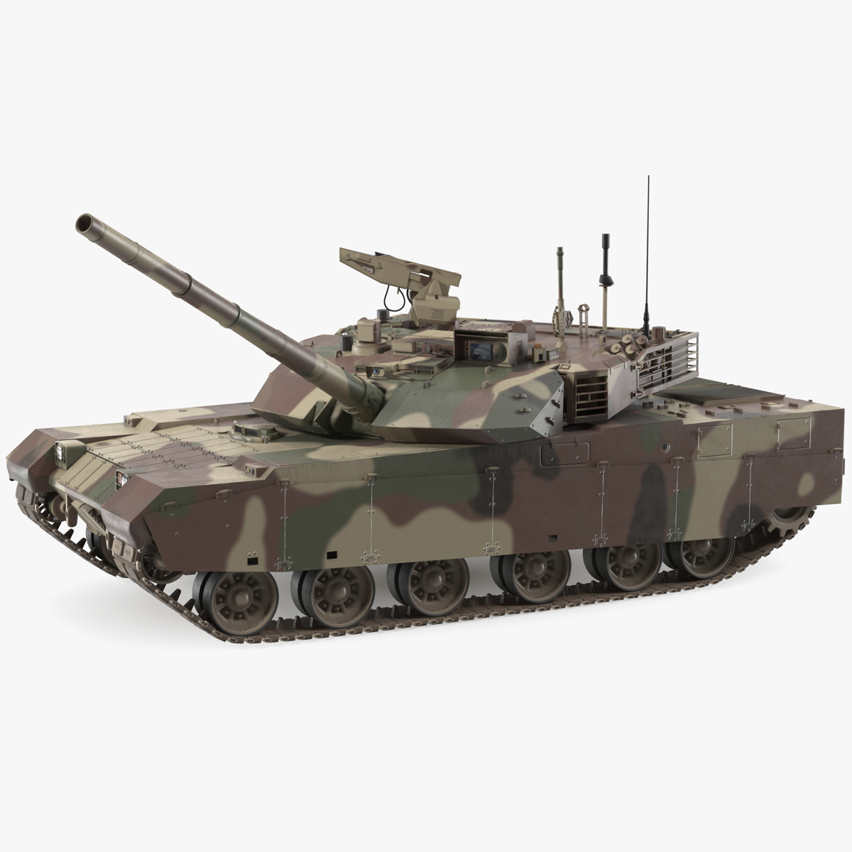 Norinco VT-4 Thailand Tank Rigged for Cinema 4D 3D