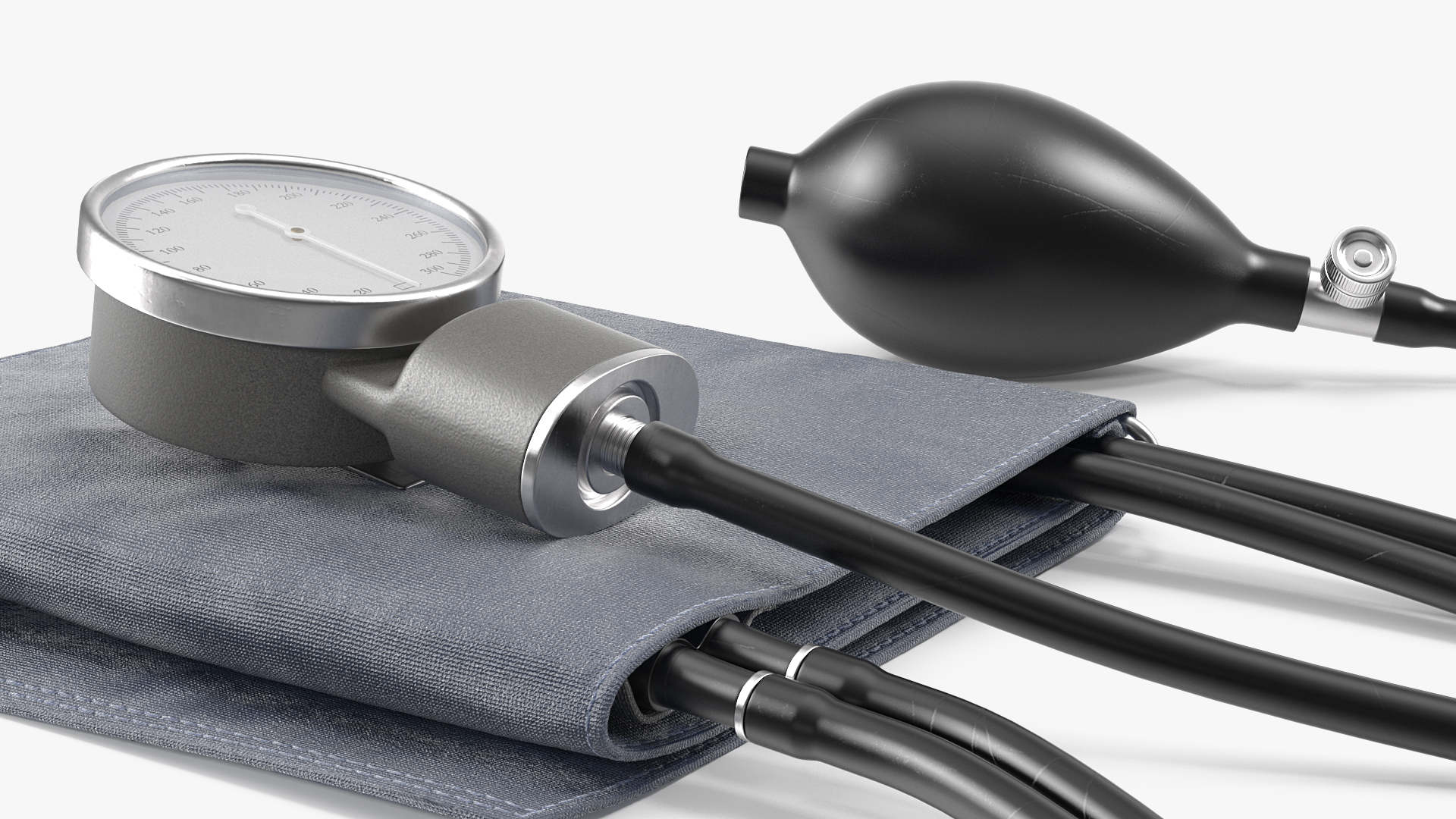 Blood Pressure Aneroid Sphygmomanometer 3D model