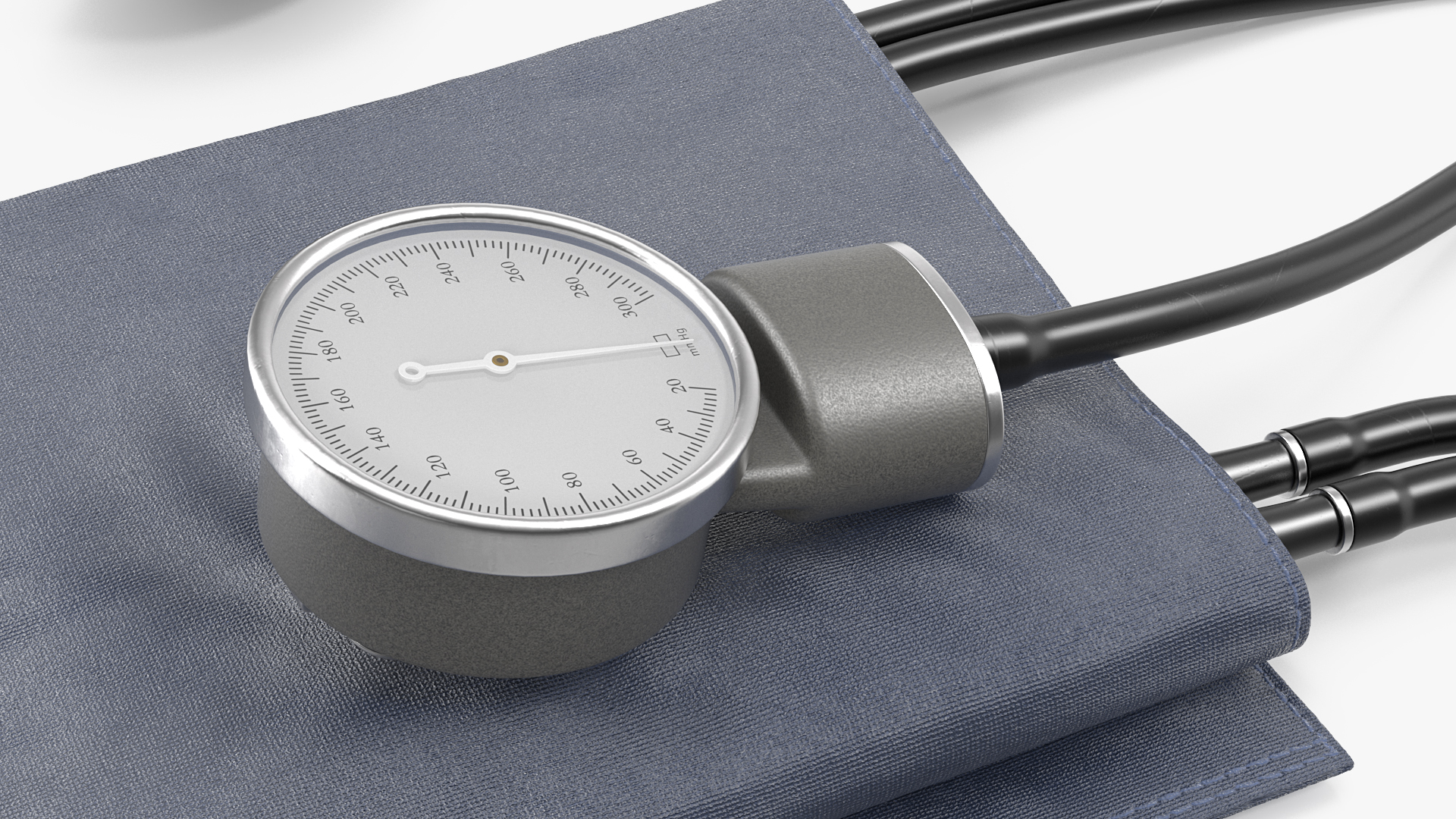 Blood Pressure Aneroid Sphygmomanometer 3D model