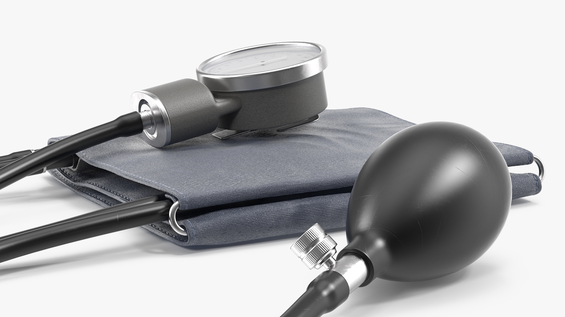 Blood Pressure Aneroid Sphygmomanometer 3D model