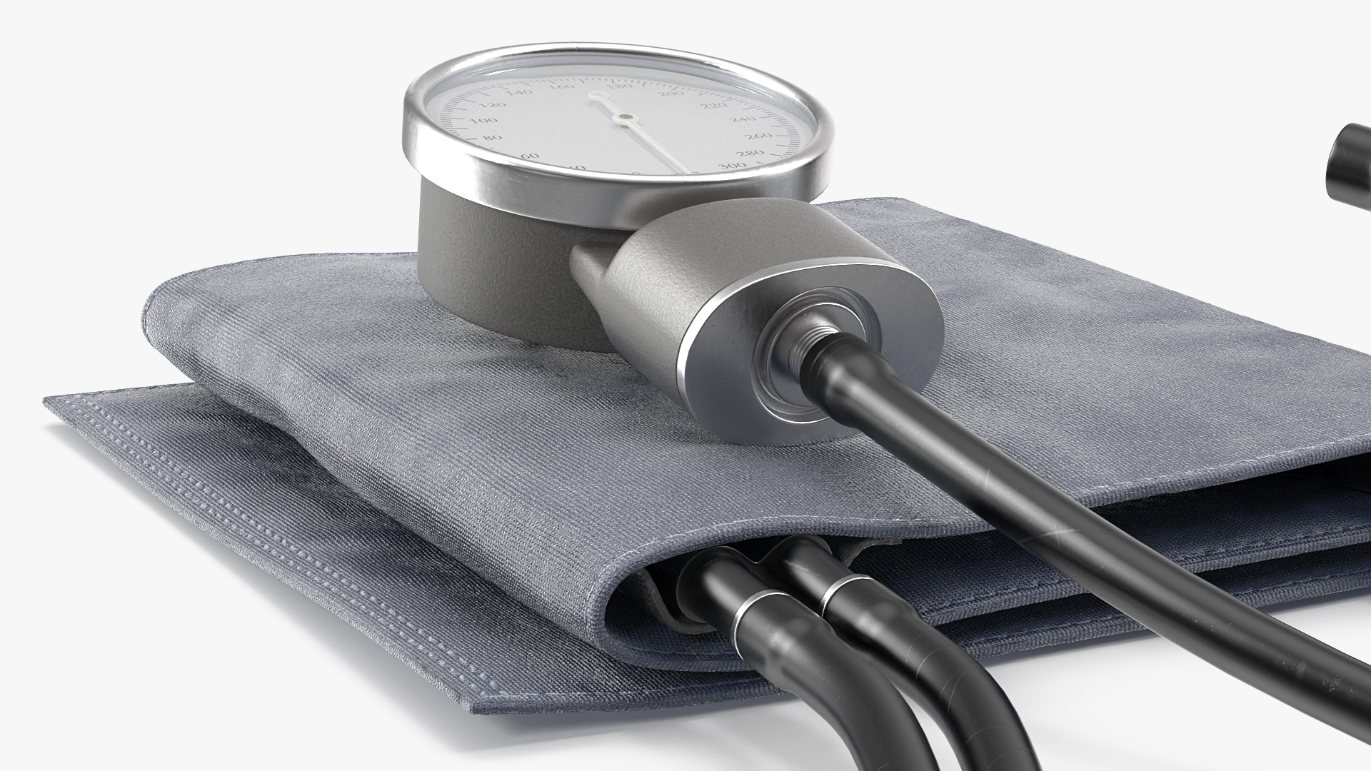 Blood Pressure Aneroid Sphygmomanometer 3D model