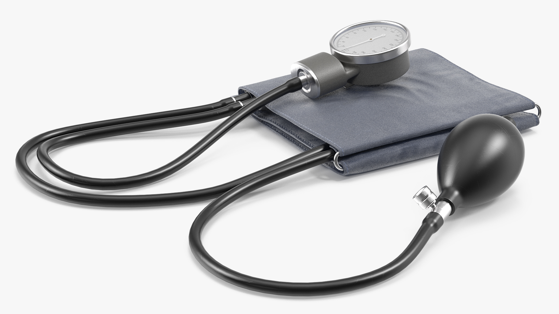 Blood Pressure Aneroid Sphygmomanometer 3D model