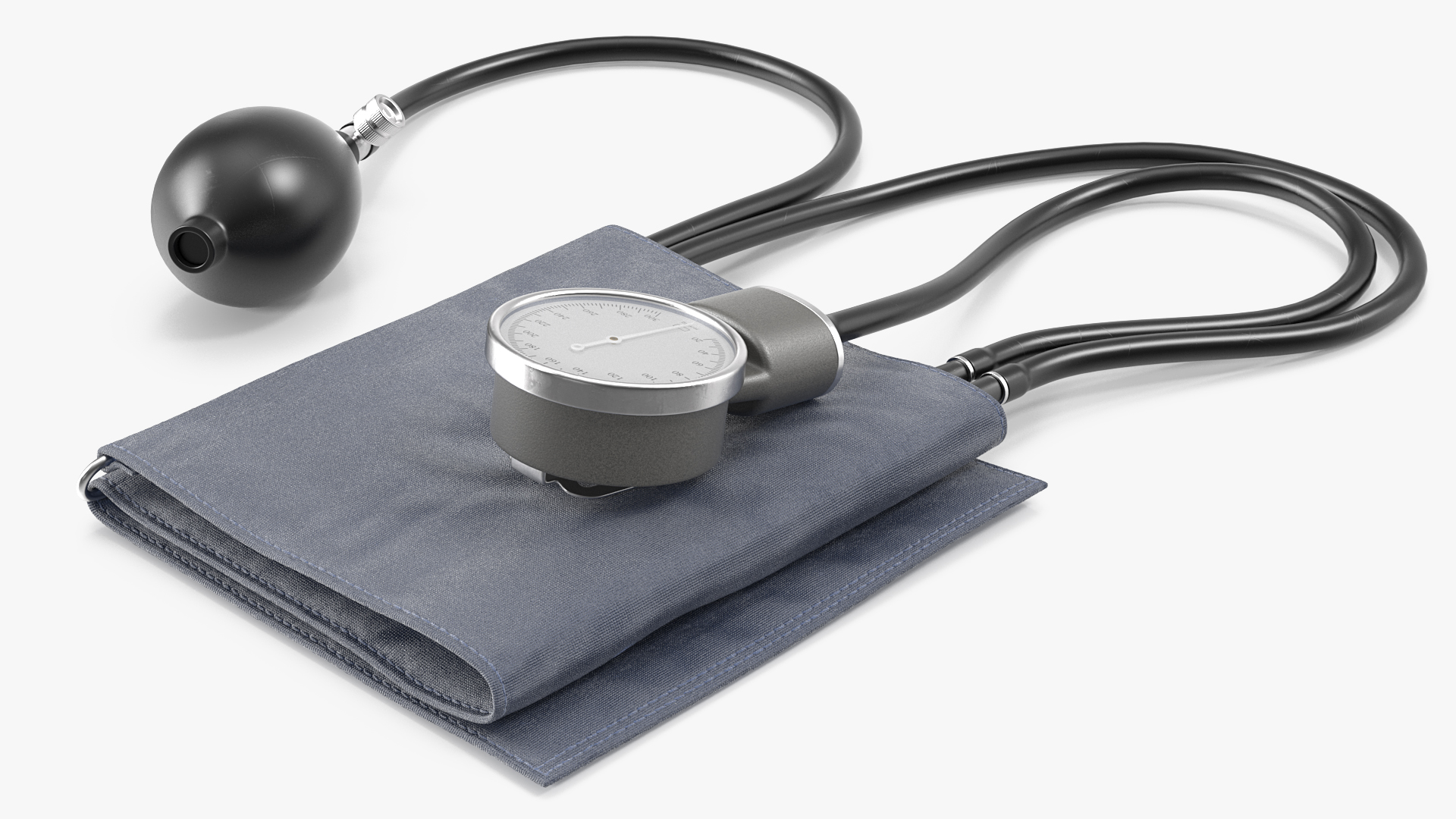 Blood Pressure Aneroid Sphygmomanometer 3D model