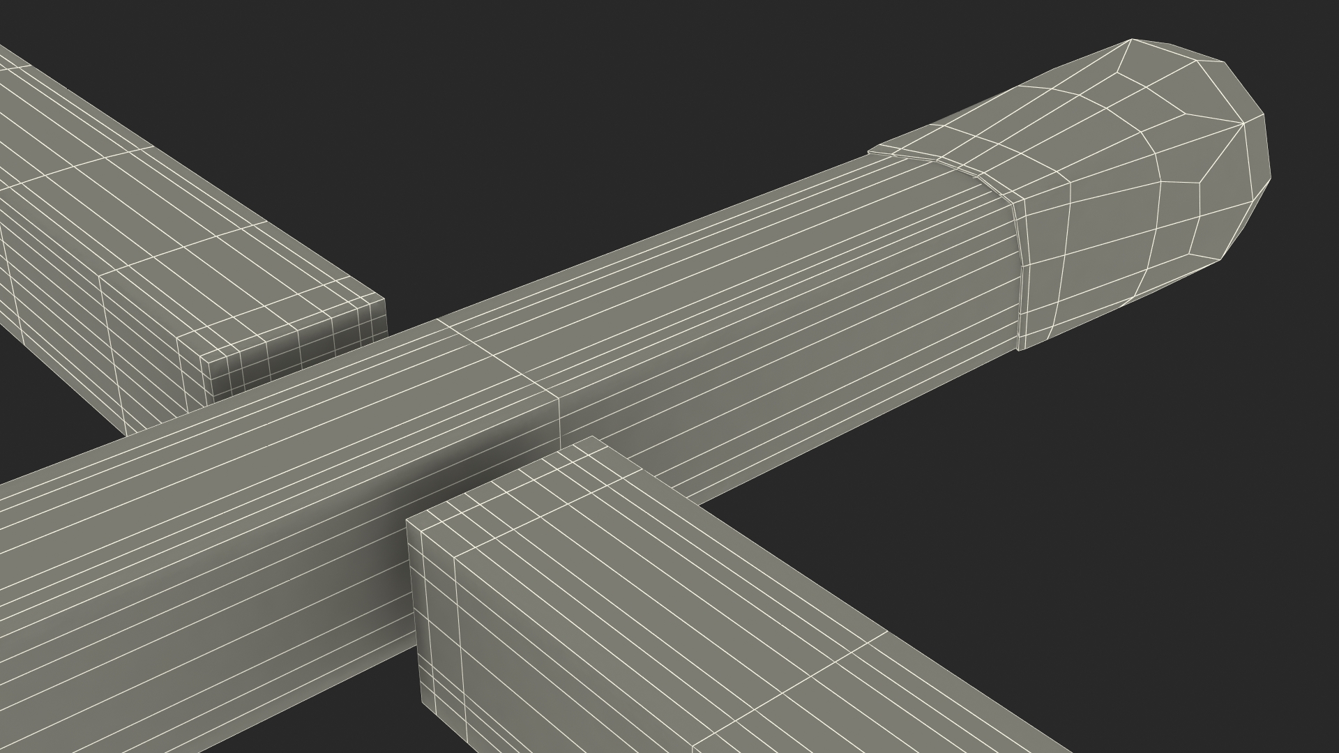Matchstick Man 3D model