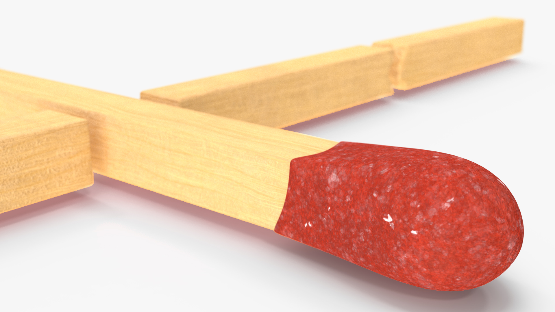 Matchstick Man 3D model