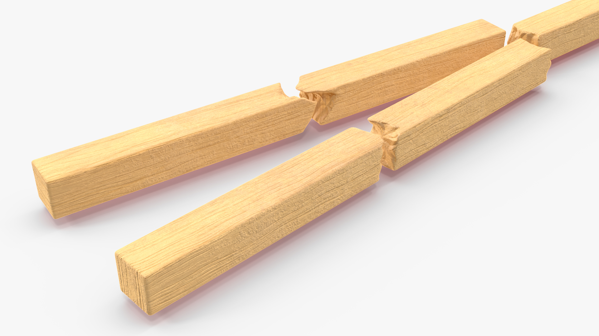Matchstick Man 3D model