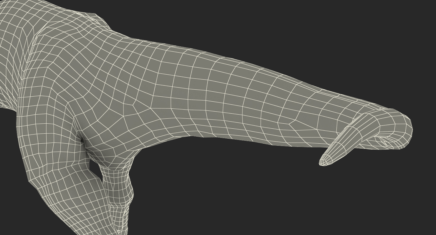 3D model Tyrannosaurus Rex Attacks