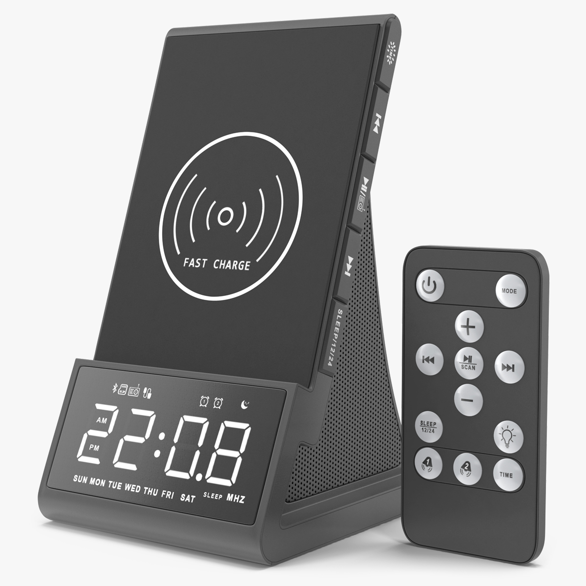 Digital Alarm Clock Radio, view 9