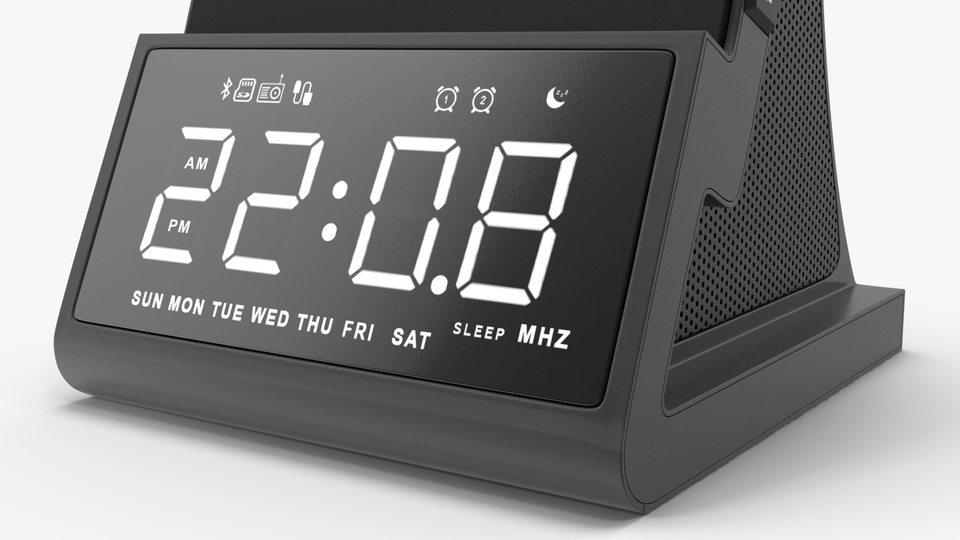 3D model Digital Alarm Clock Radio
