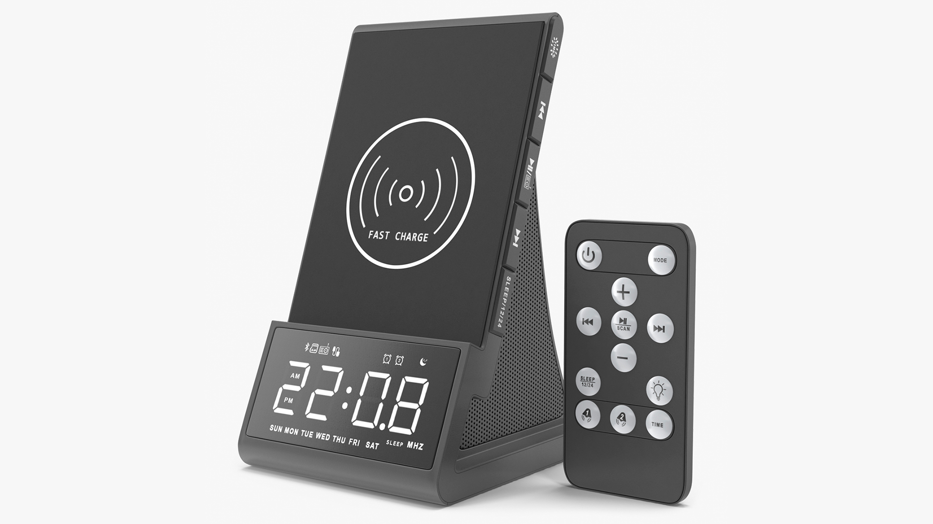 3D model Digital Alarm Clock Radio