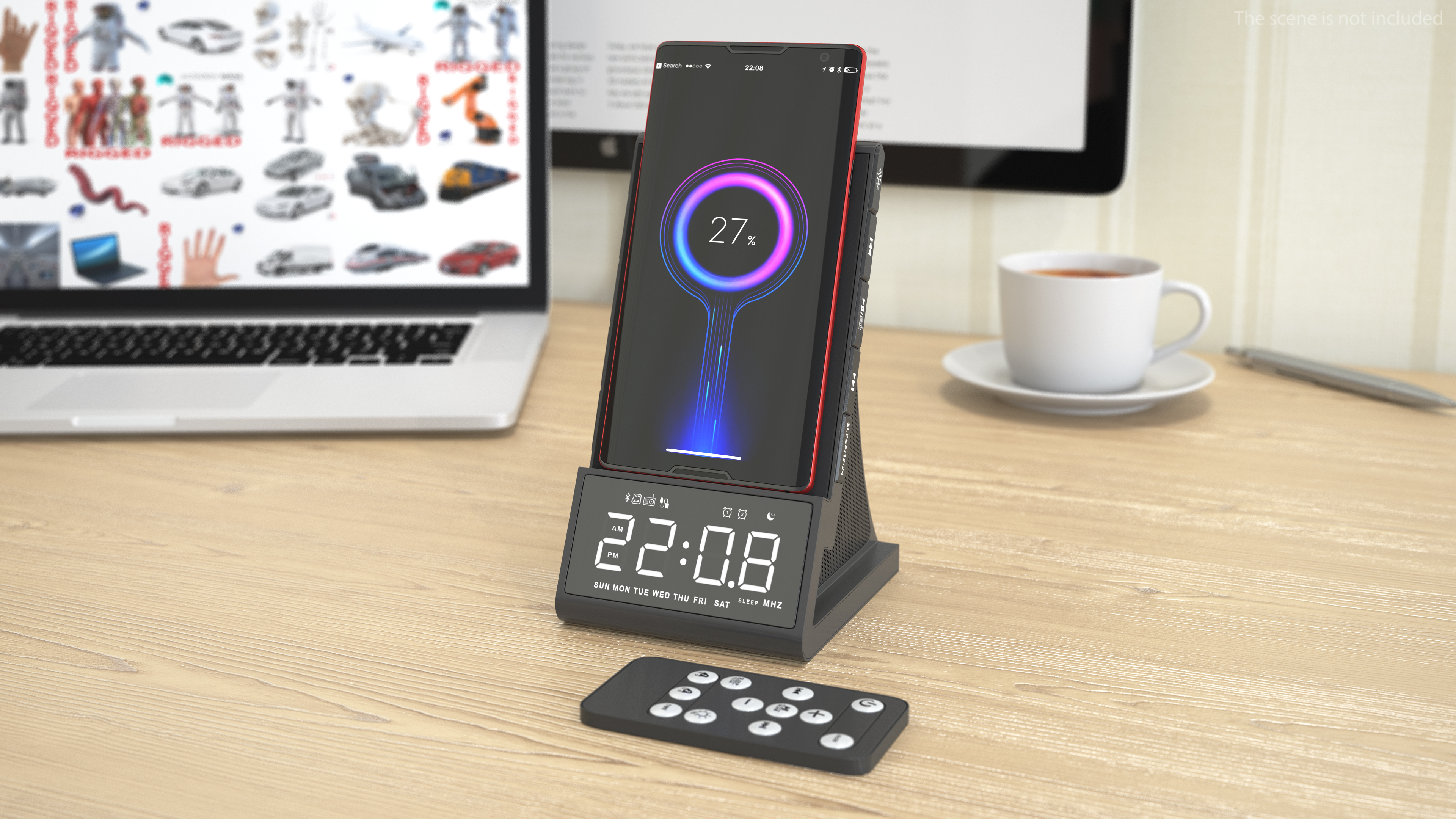 3D model Digital Alarm Clock Radio