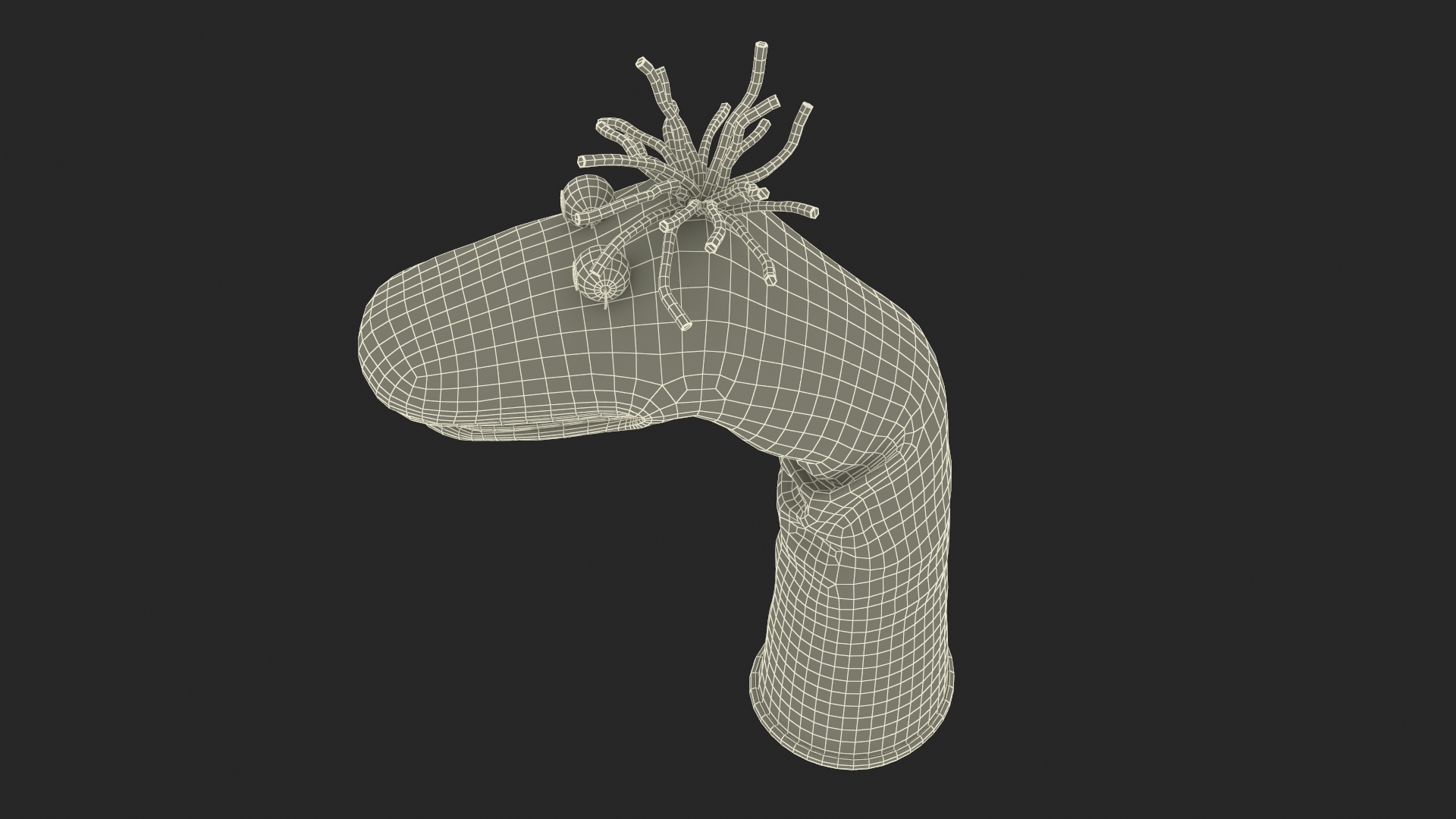 Sock Puppet Boy Blue Rigged 3D