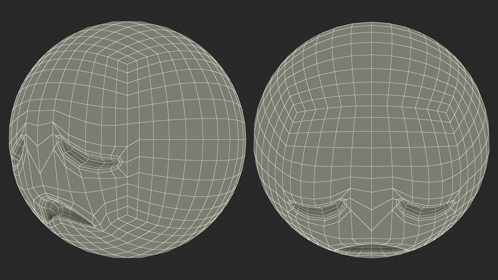 3D Disappointed Face Emoji model