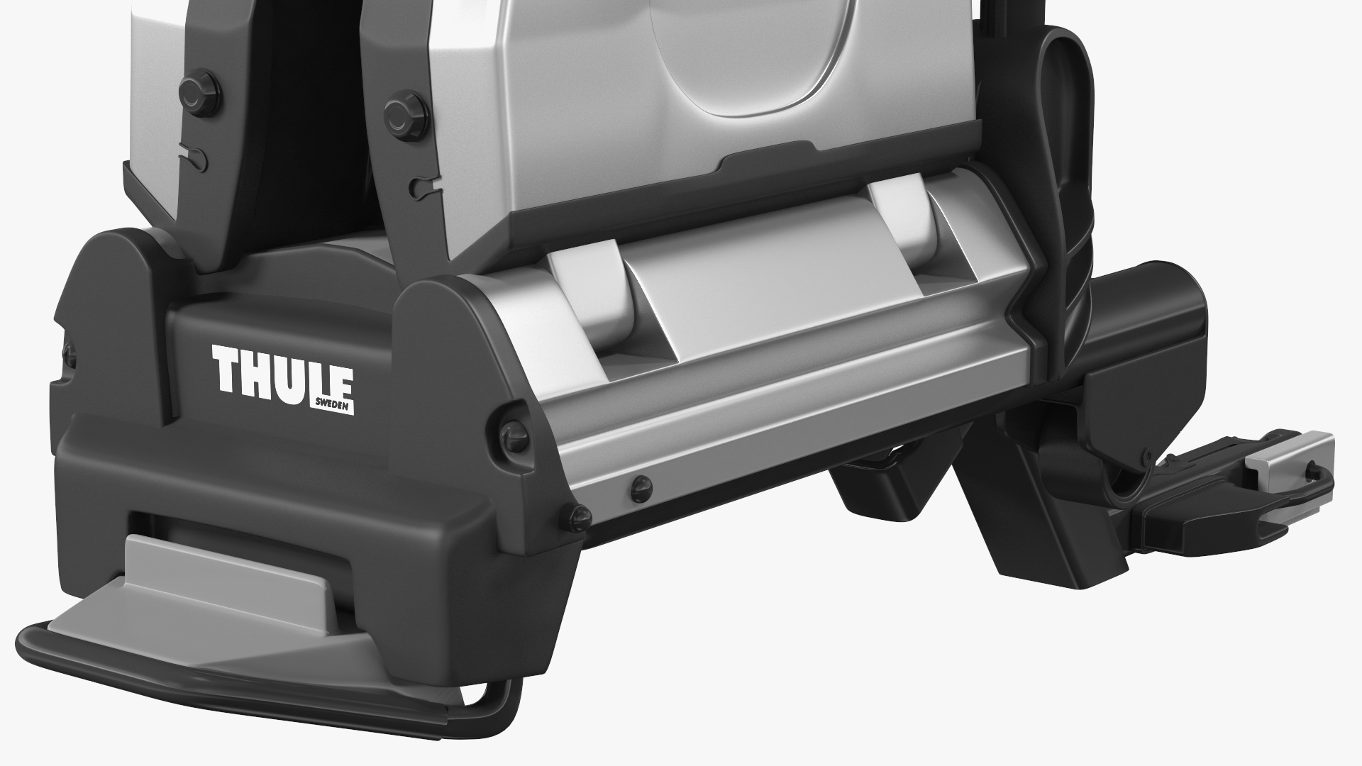 3D Thule EasyFold XT2 Bike Racks Folded