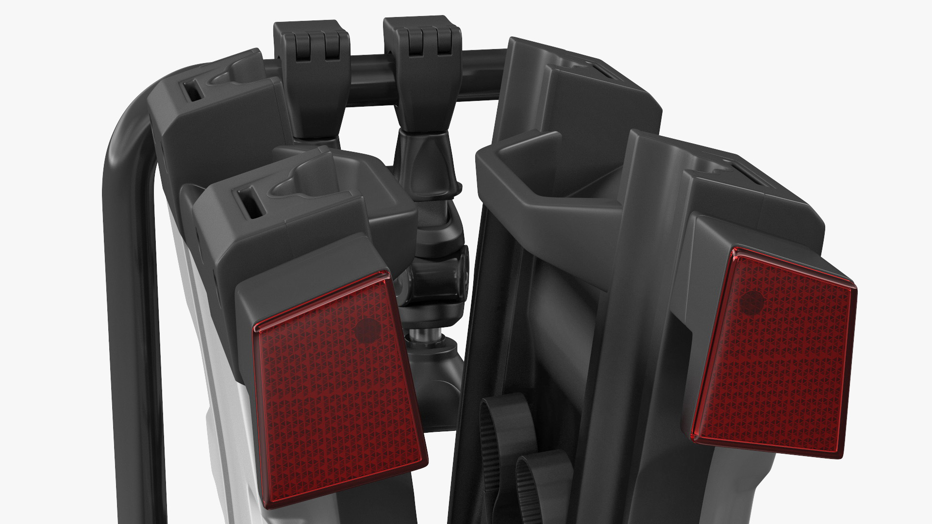 3D Thule EasyFold XT2 Bike Racks Folded