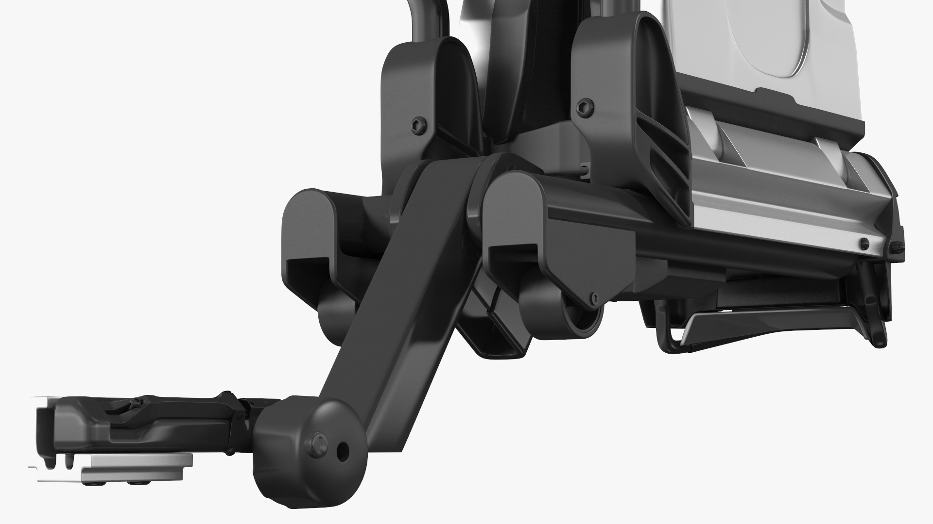 3D Thule EasyFold XT2 Bike Racks Folded
