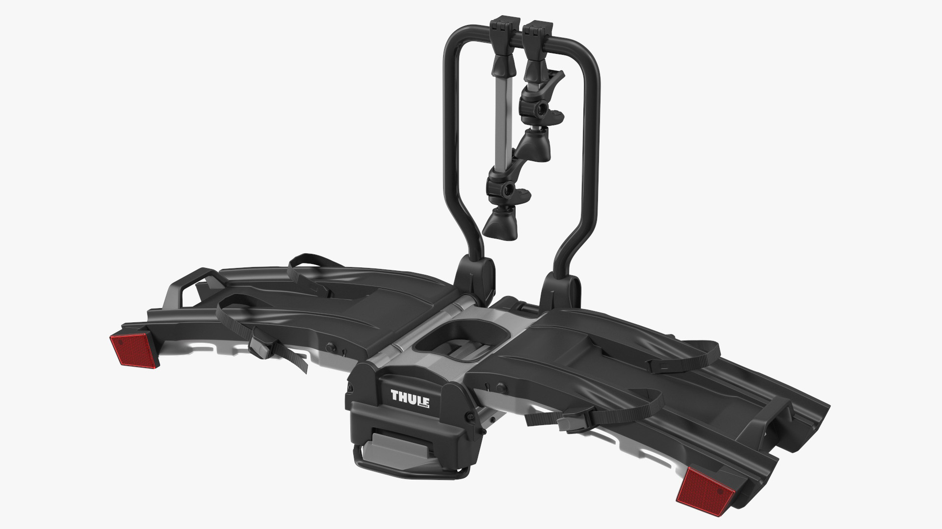 3D Thule EasyFold XT2 Bike Racks Folded