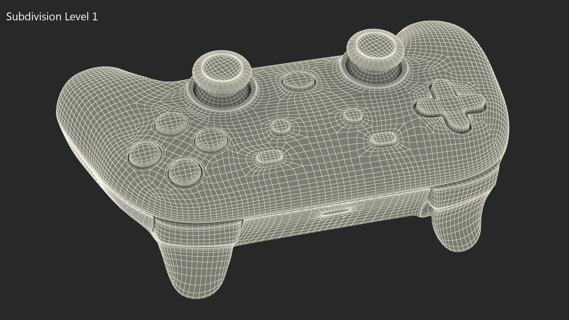 Wasabi Color Google Stadia Controller 3D