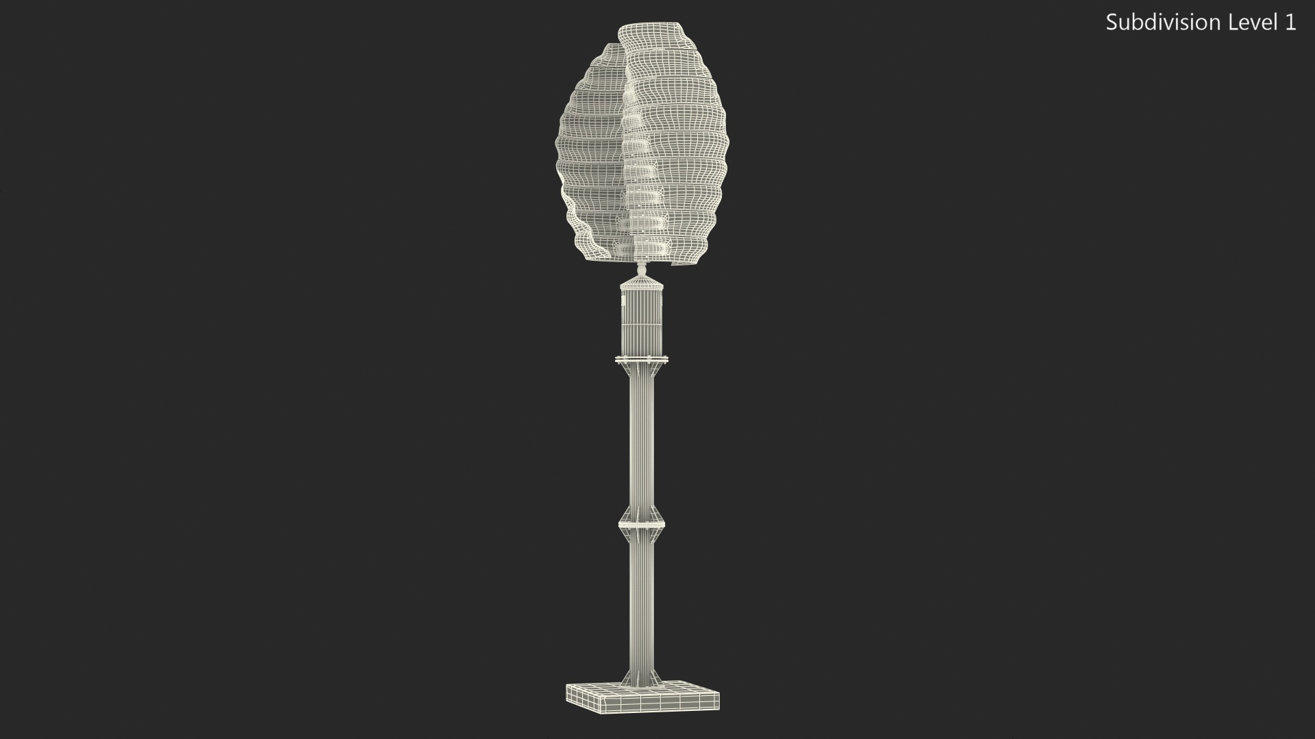 3D Helix Wind Turbine model