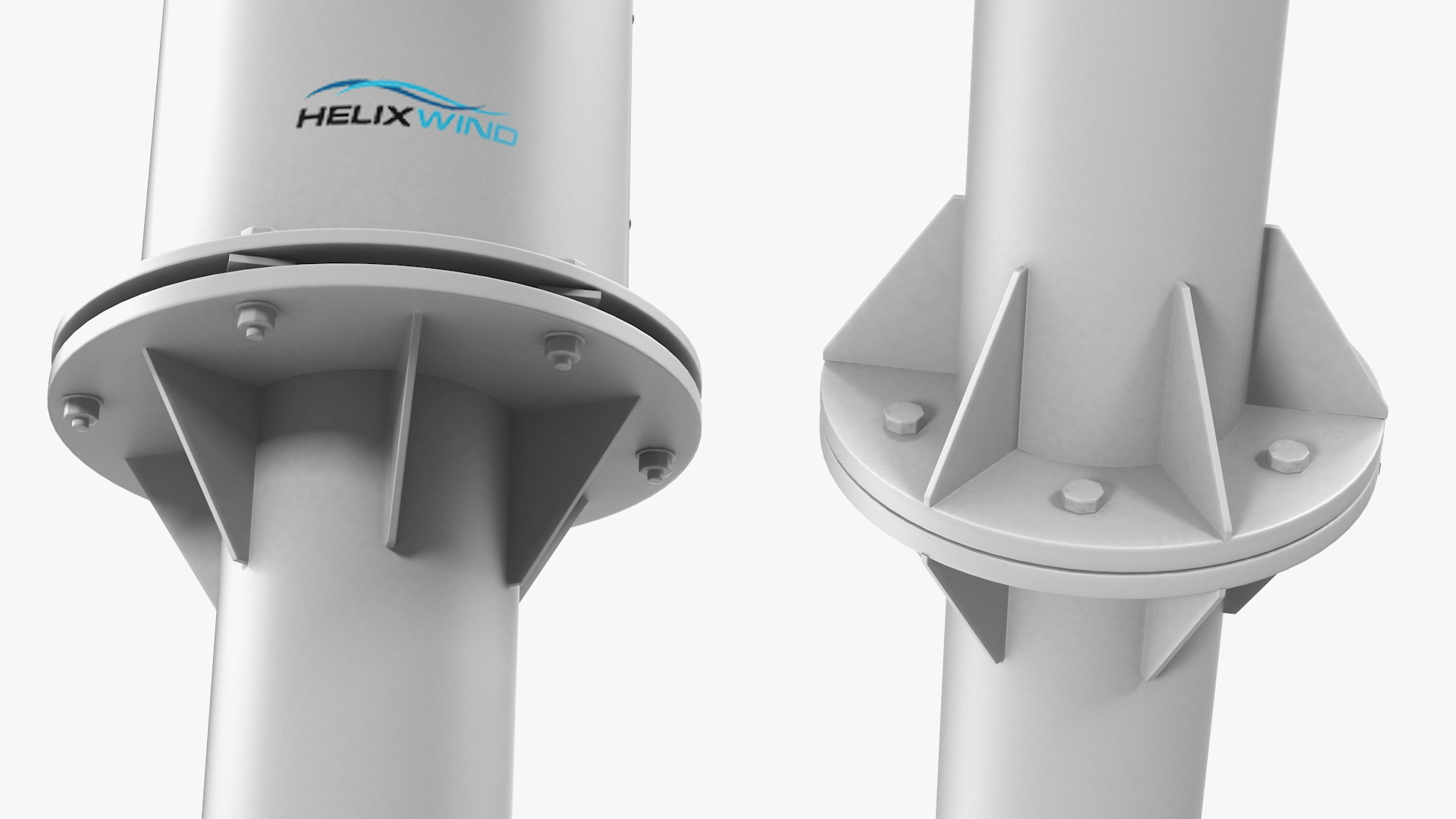3D Helix Wind Turbine model