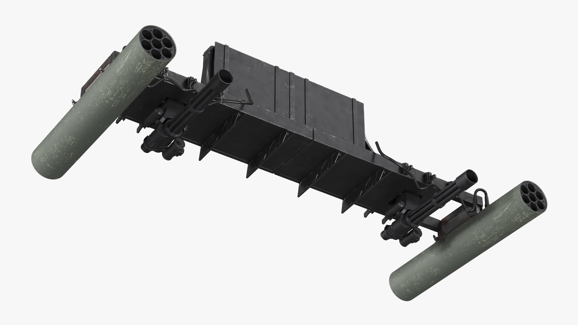Helicopter Weapon Mount with Rocket Pods - view 4