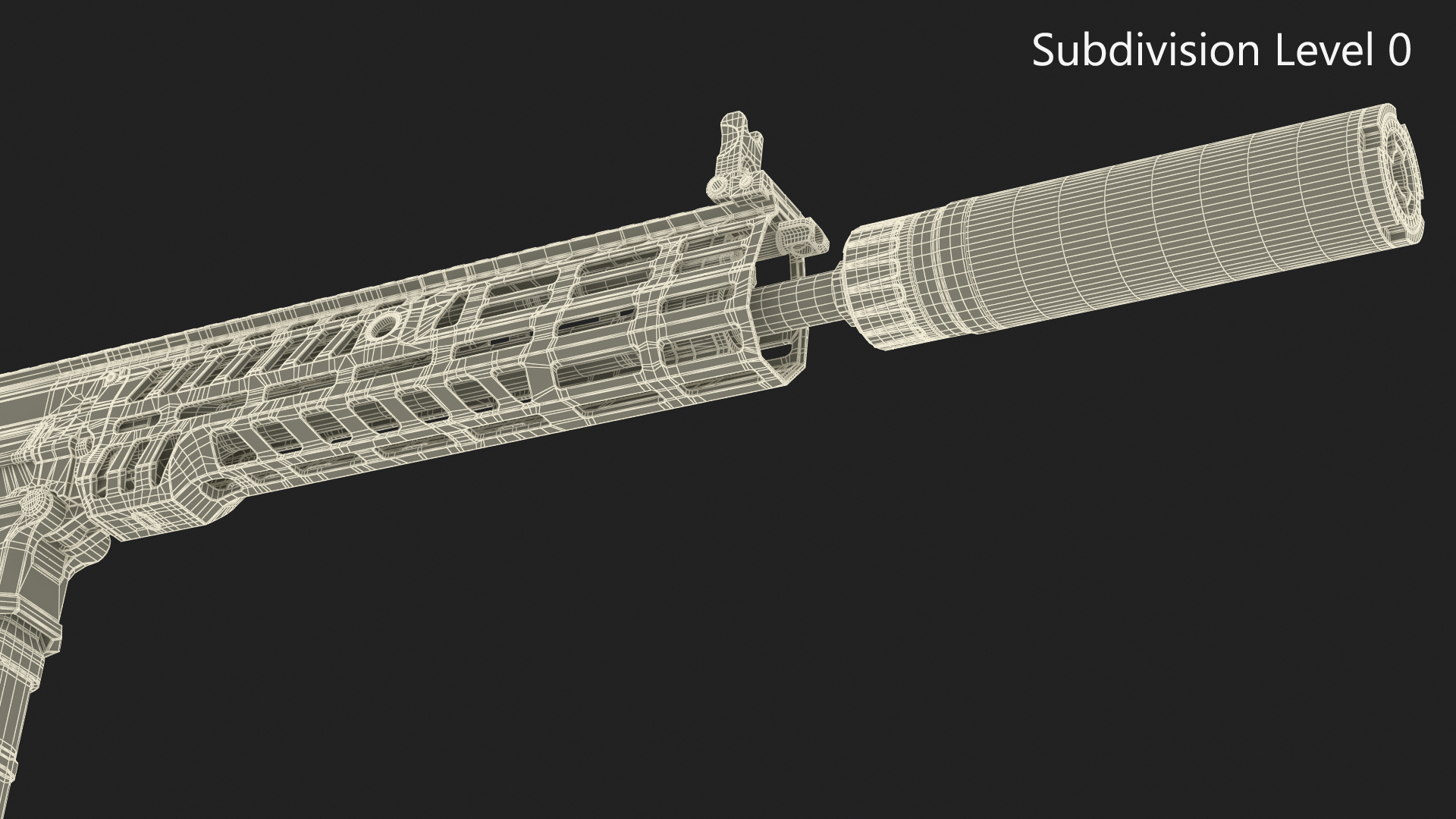 Assault Rifle SIG MCX Spear 3D