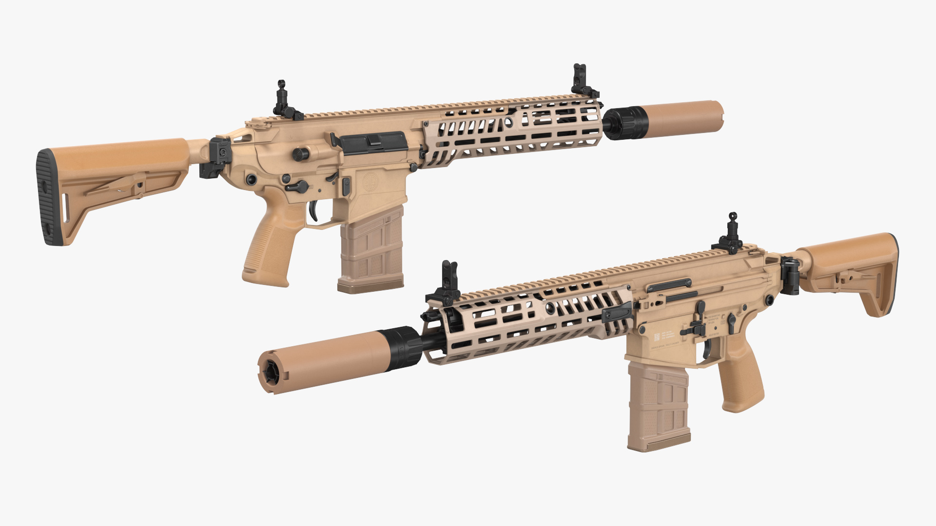 Assault Rifle SIG MCX Spear 3D