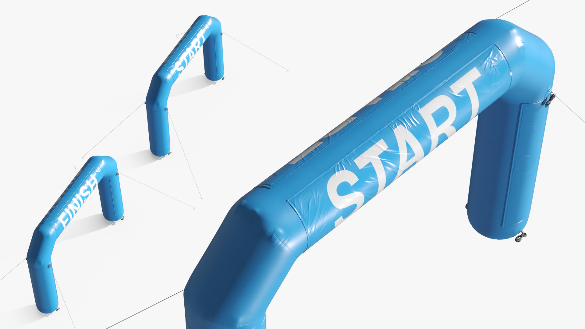 Inflatable Start Arch with Finish Arch, view 7