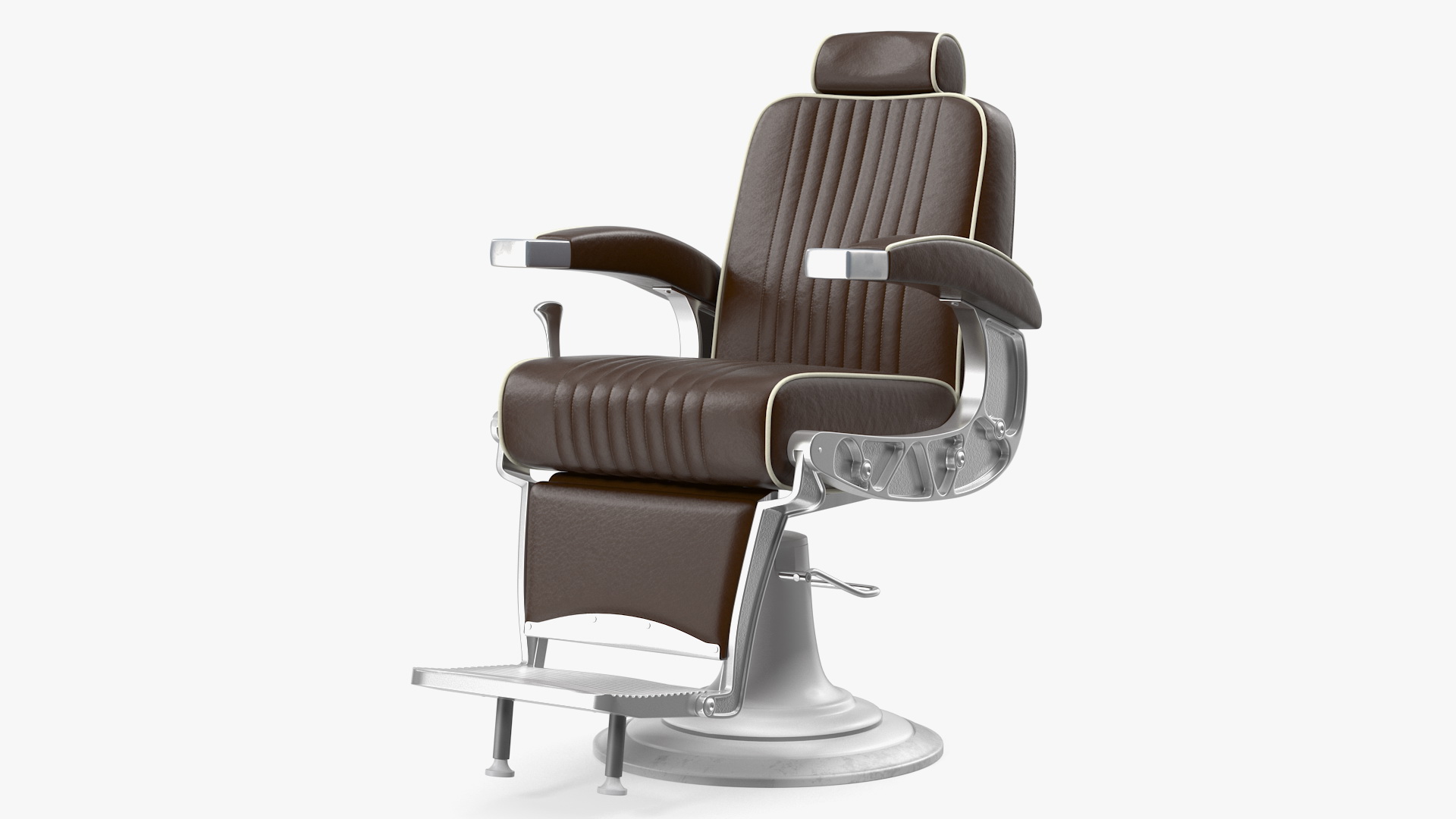 3D model Antique Barber Chair