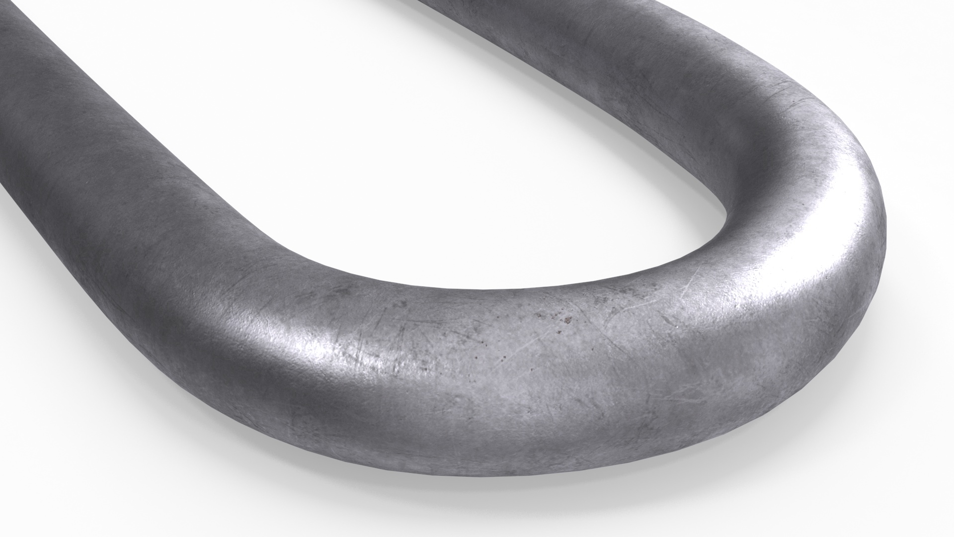 3D U-type Steel Nail with Flat Head Double Barbed