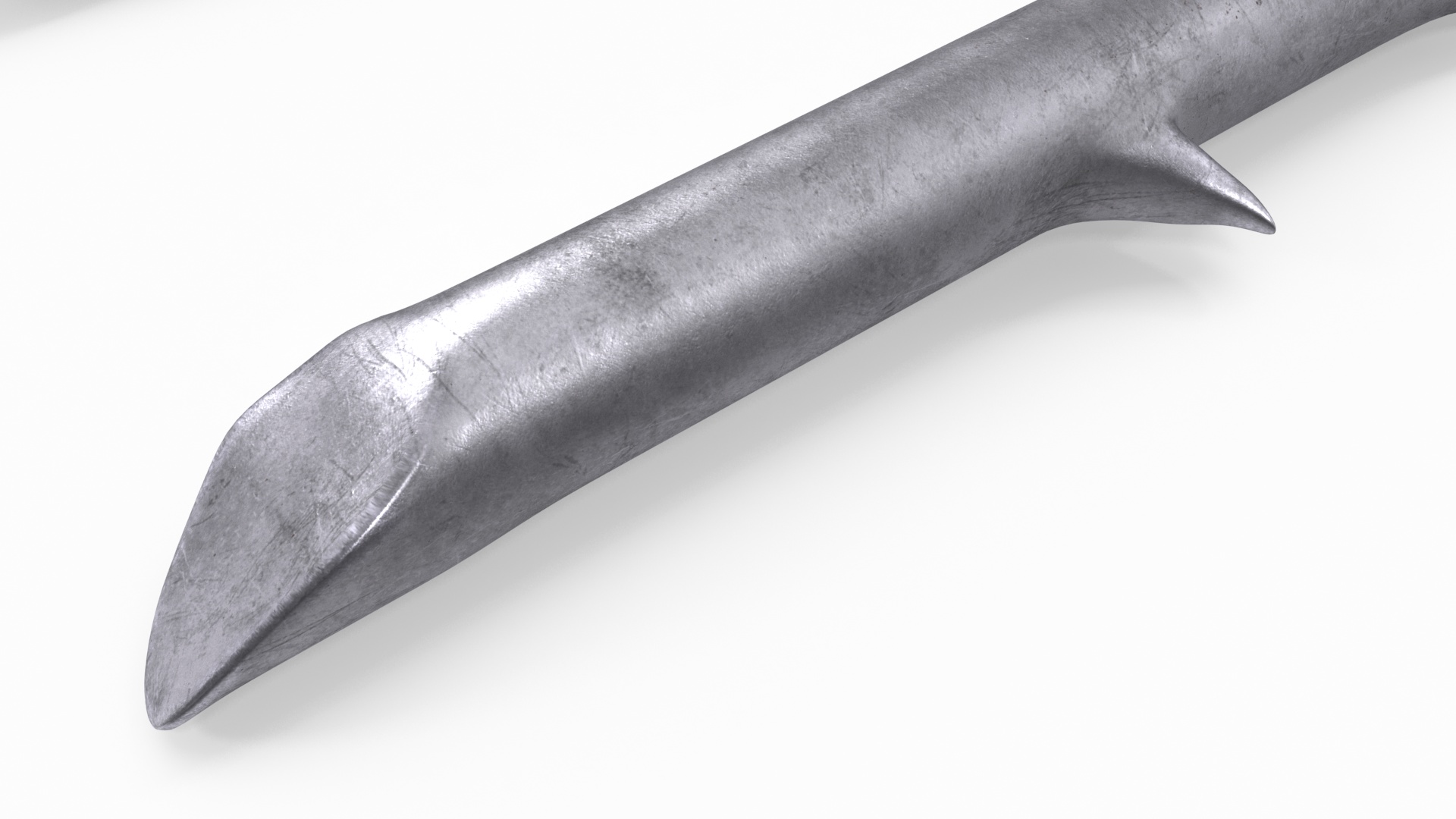 3D U-type Steel Nail with Flat Head Double Barbed
