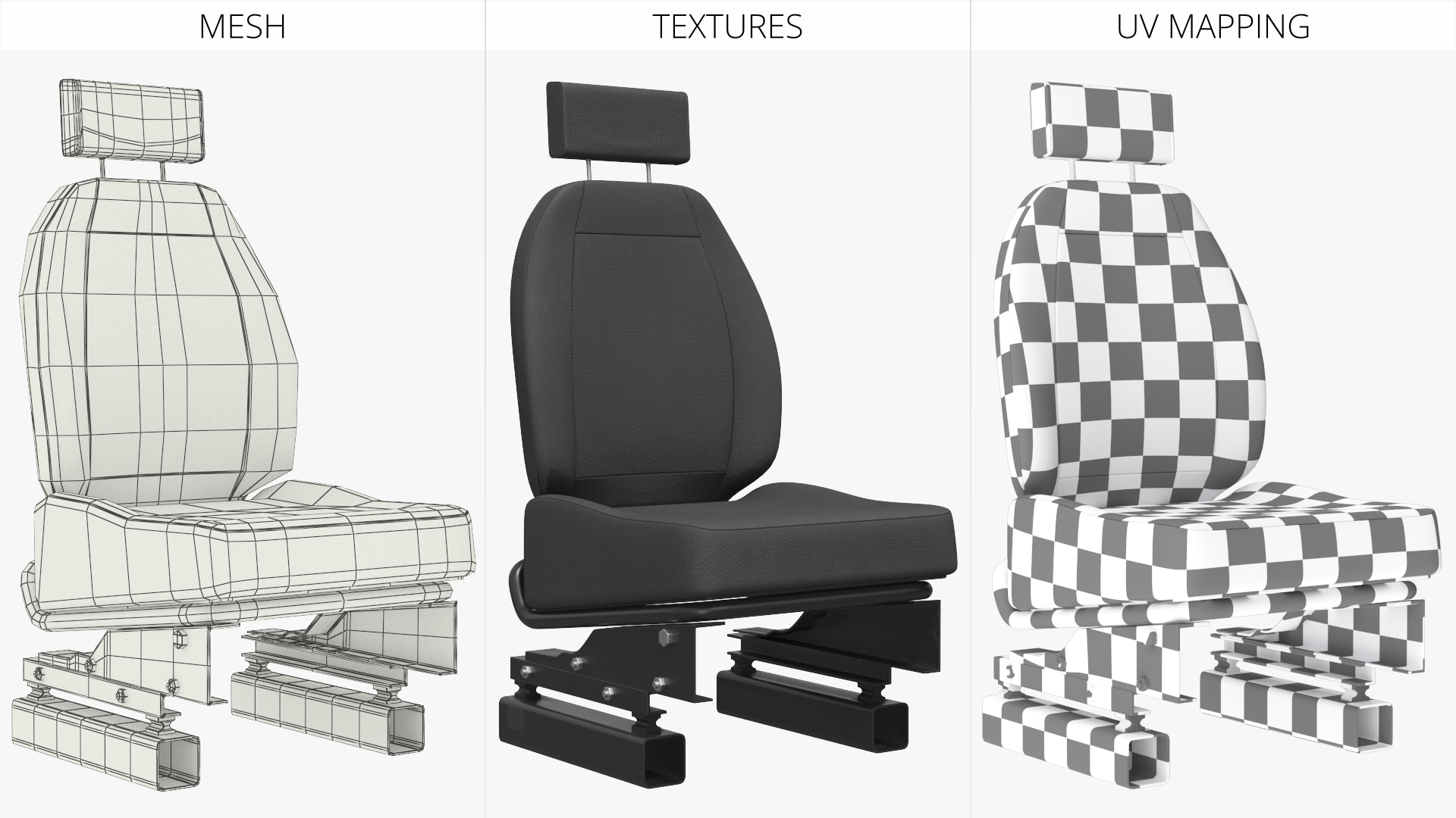 Heavy Machinery Driver Seat - view 9