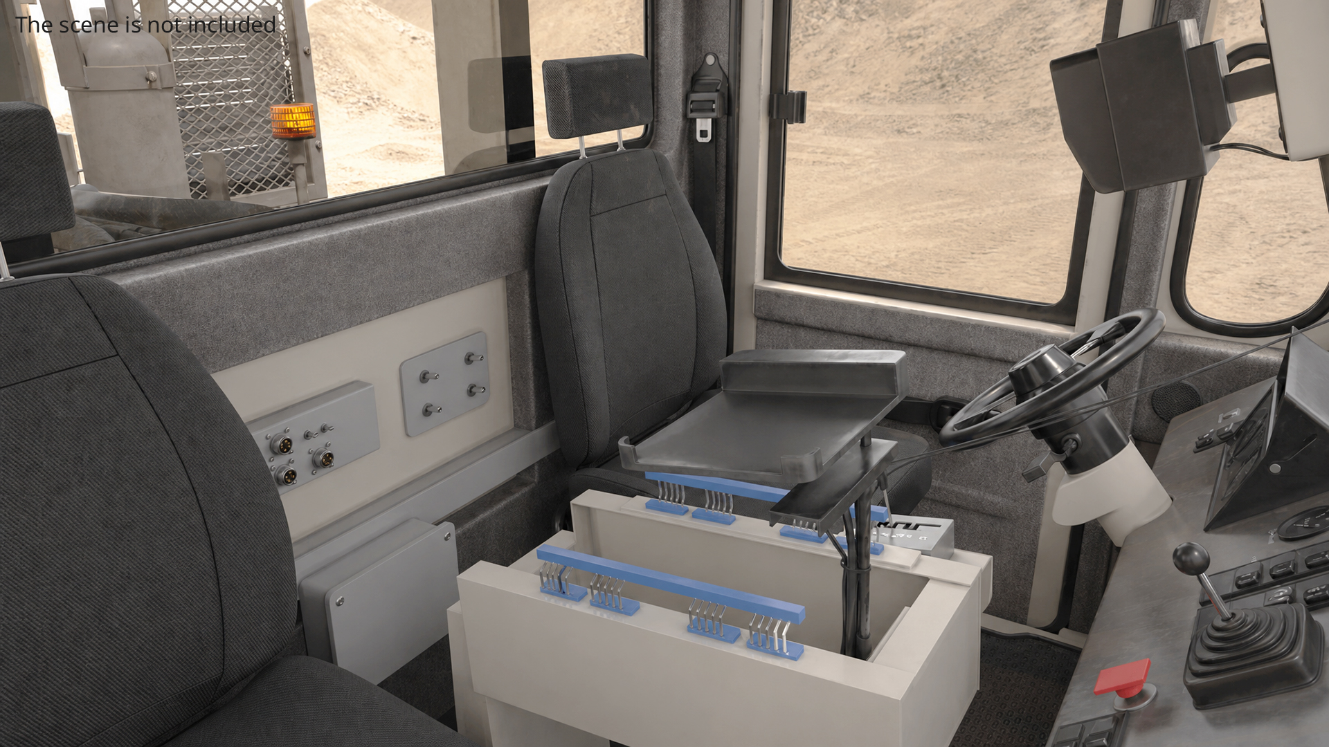 Heavy Machinery Driver Seat - view 3
