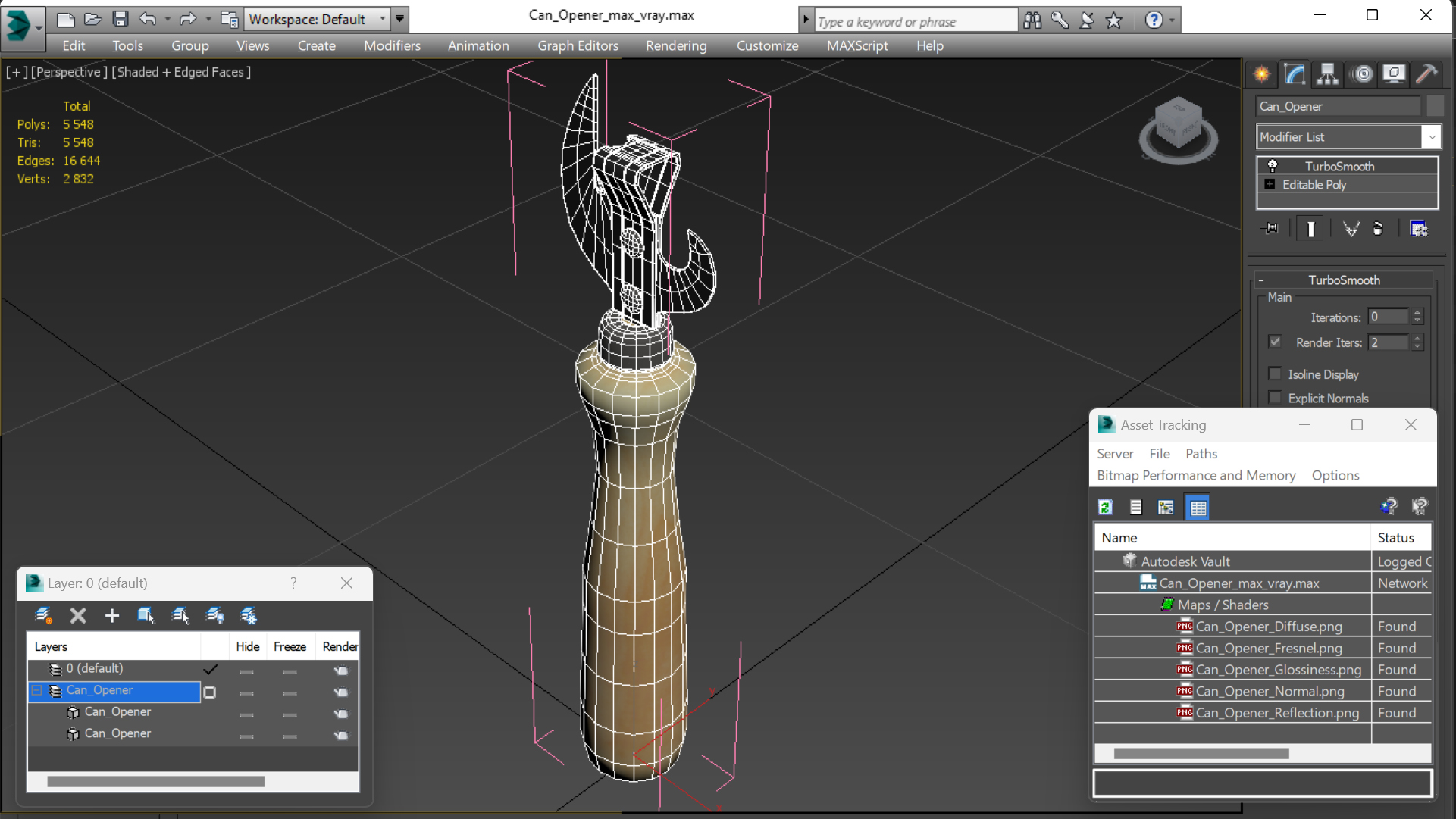 3D model Can Opener