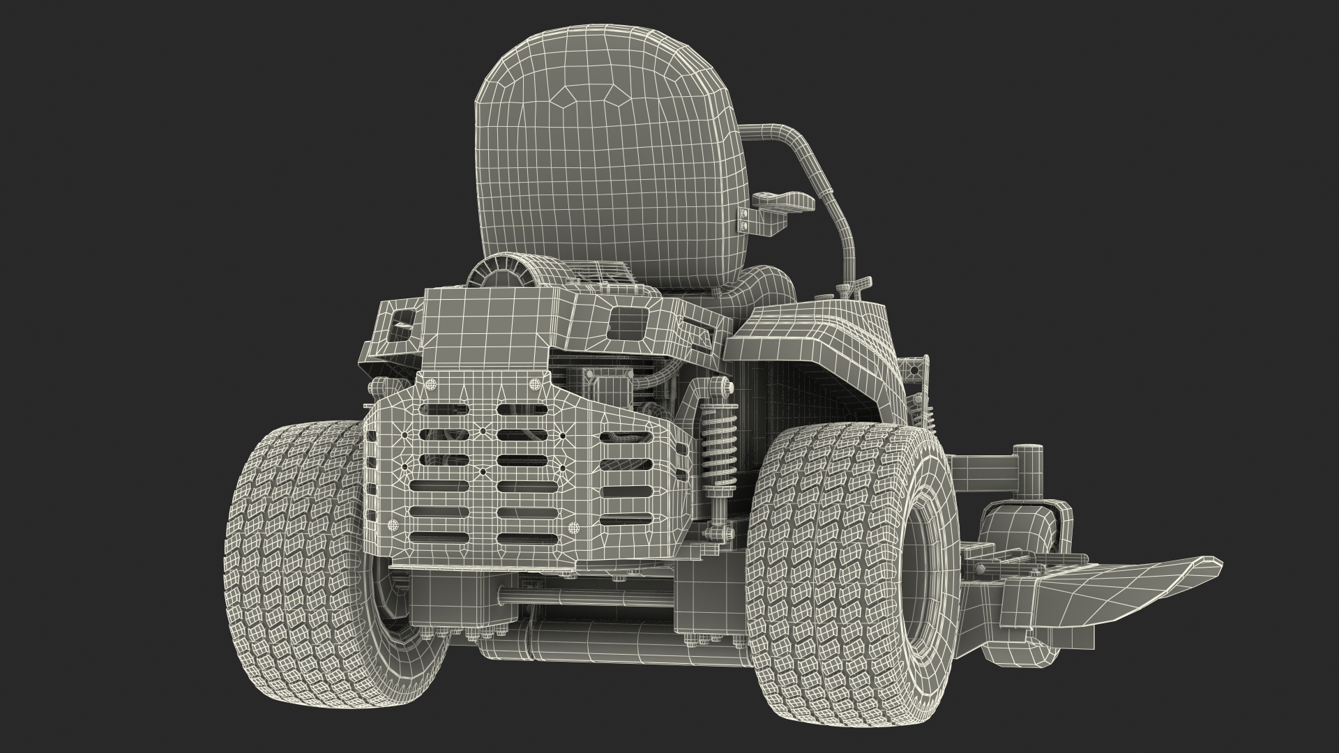 3D Zero Turn Mower Simplicity