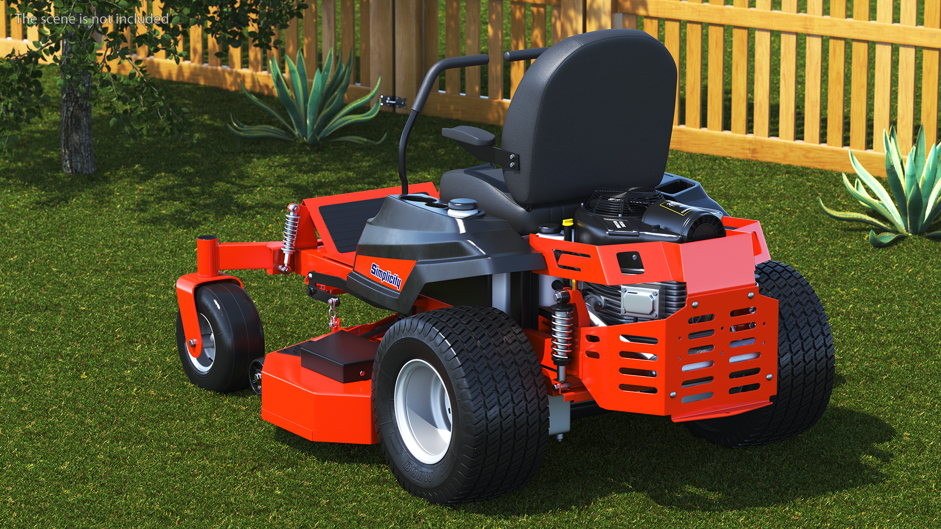 3D Zero Turn Mower Simplicity